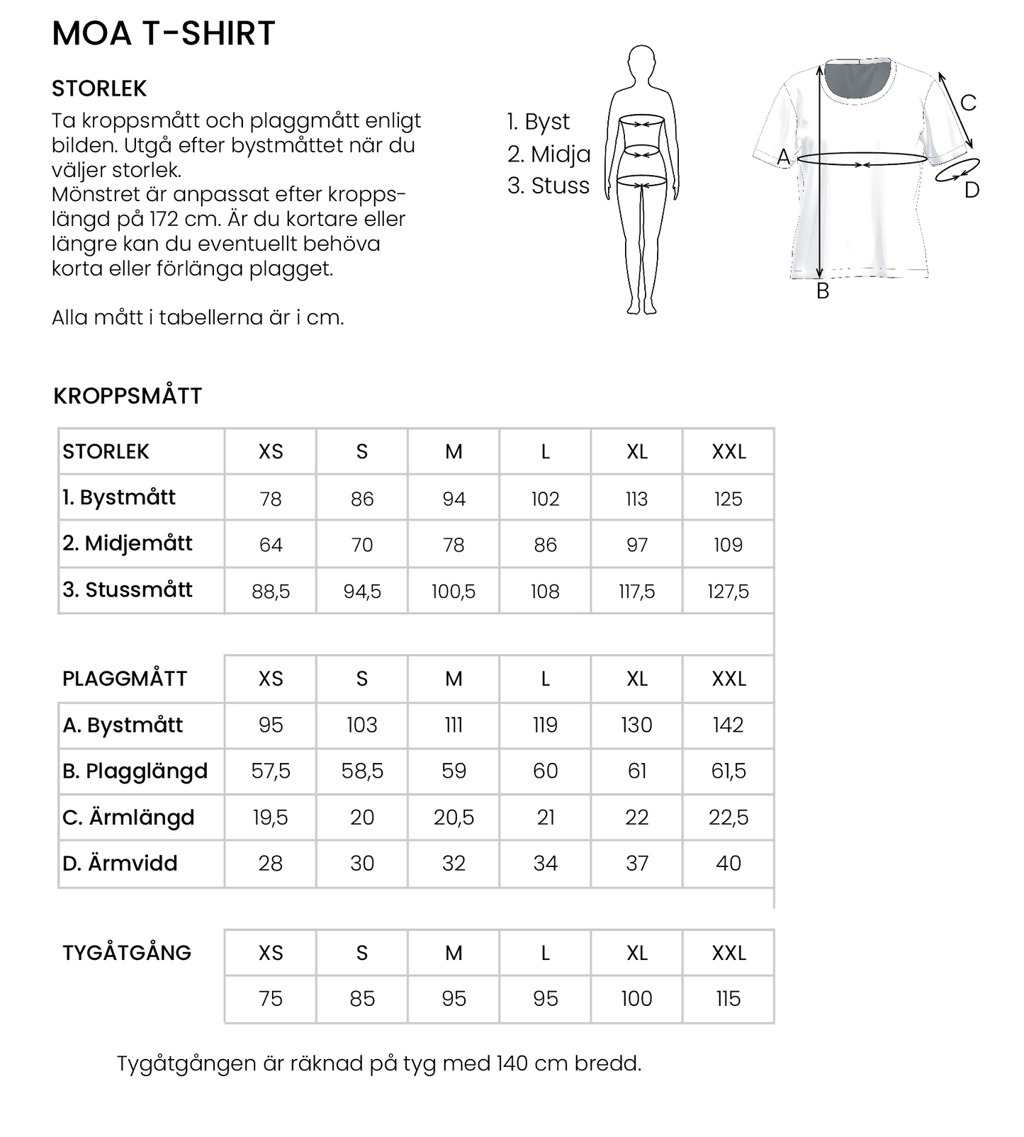 MOA T-shirt - Symönster